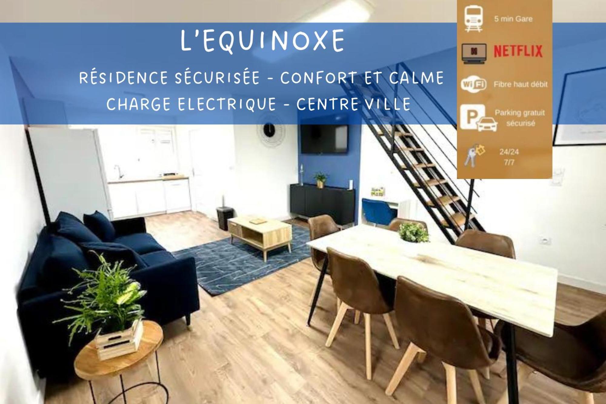 L'Equinoxe - Parking Prive - Zapart'Hotels Malesherbes Extérieur photo